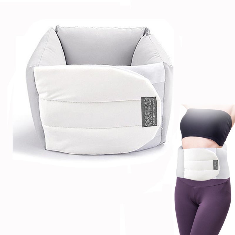 Lumbar Support Pillow for Sleeping, 360° Wrap-Around Adjustable Design with Breathable Fabric, Bed & Office Chair Cushion for Side Back Stomach Sleepers, Pillow for Sleeping, Driving and Office Use - Image 1